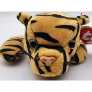 TY Beanie‎ Baby - STRIPES the Tiger (8.5 inch)